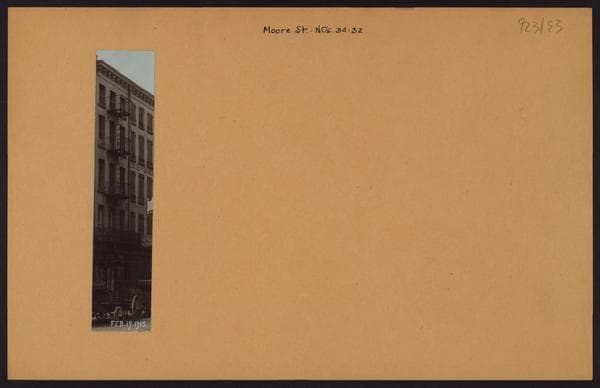 Manhattan: Moore Street - South Street