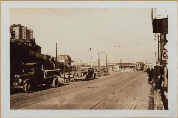 Brooklyn: Washington St. - Fulton St., 1936