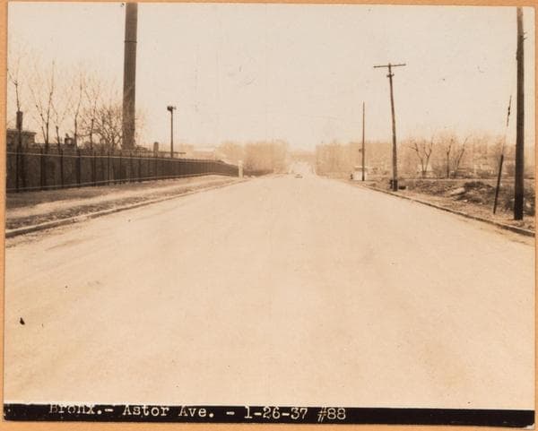 Bronx: Astor Avenue - Williamsbridge Road, 1937