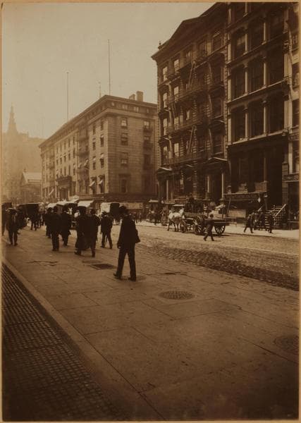Manhattan: Broadway - Barclay Street, 1904