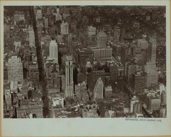 General view - Midtown Manhattan - 42nd Street., 1929