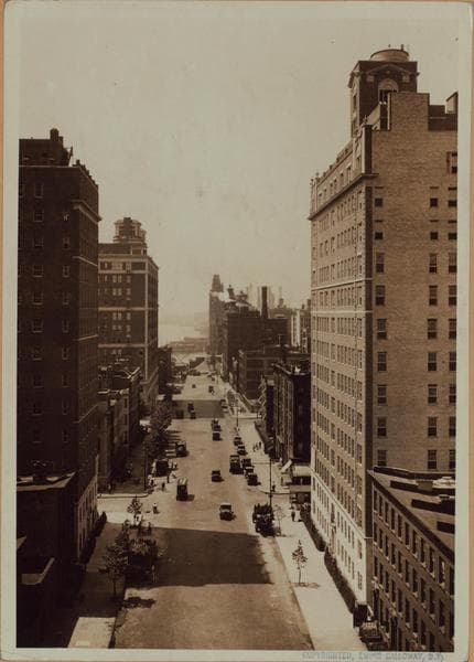 Manhattan: Sutton Place - 54th Street, 1929