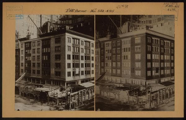 Manhattan: 5th Avenue - 42nd Street, 1916-1922