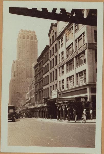 Manhattan: Vesey Street - Church Street, 1928–1933