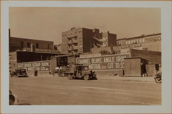 Manhattan: 116th Street (East) - Pleasant Avenue, 1935