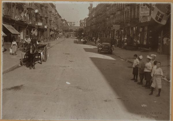 Manhattan: 115th Street - 1st Avenue, 1918