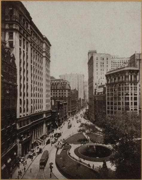 Manhattan: Broadway - Battery Place, ca. 1920