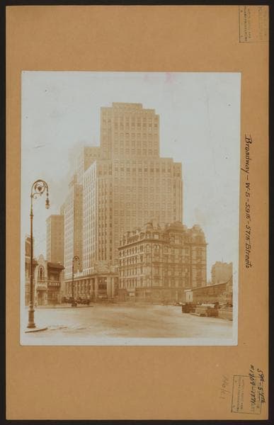 Manhattan: Broadway - 57th Street, 1927