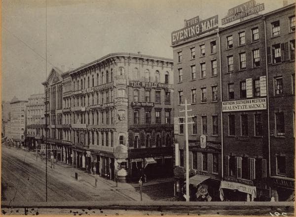 Manhattan: Park Row - Beekman Street, 1968