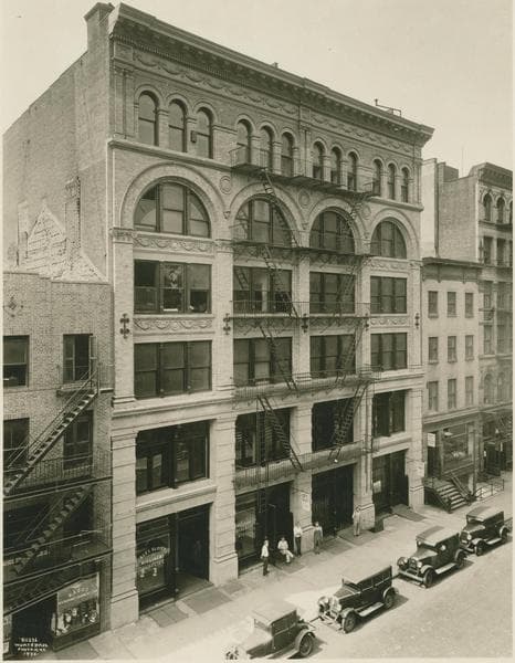 Bond Street #39 between Lafayette Street and Bowery Street, 1932