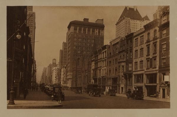Manhattan: 57th Street - Park Avenue, 1928