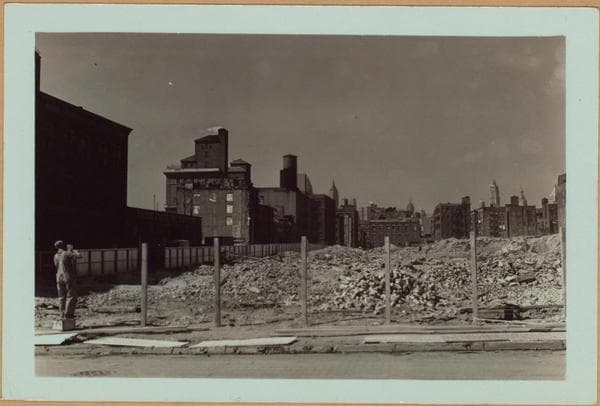 Manhattan: South Street - Jackson Street, 1939