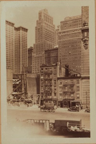 Manhattan: West Street - Battery Place, 1929