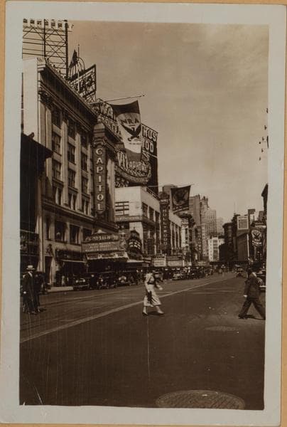 Manhattan: Broadway - 50th Street, 10-1-1933