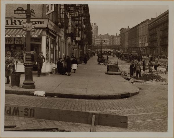 Manhattan: La Salle Place - Amsterdam Avenue, 1936