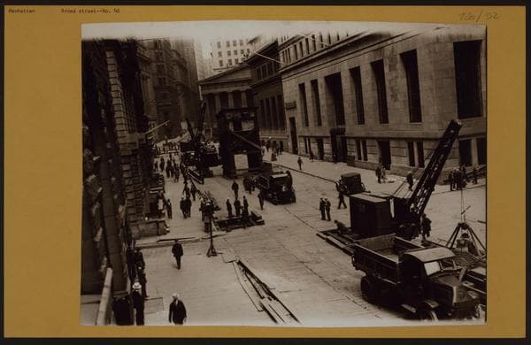 Manhattan: Broad Street - Exchange Place