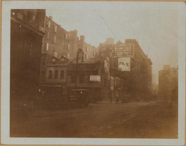 Manhattan: Grand Street - Centre Street, 1923