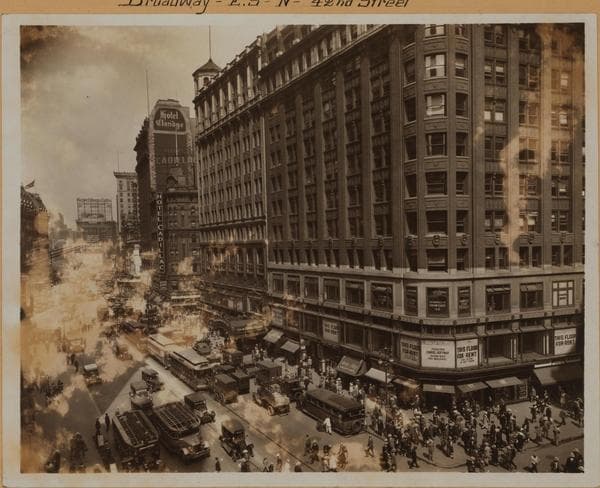 Manhattan: Broadway - 42nd Street, 1926