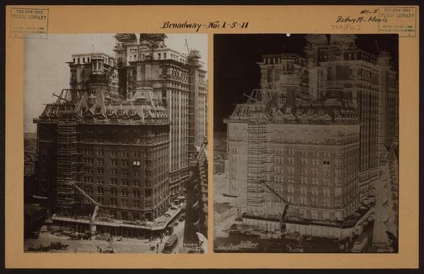 Manhattan: Broad Street - Battery Place, 1920