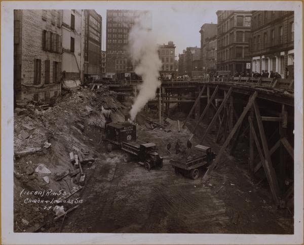 Manhattan: Church Street - Leonard Street, 1928