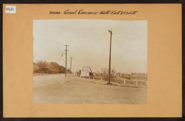Bronx: Grand Concourse - 153rd Street (East), 1915