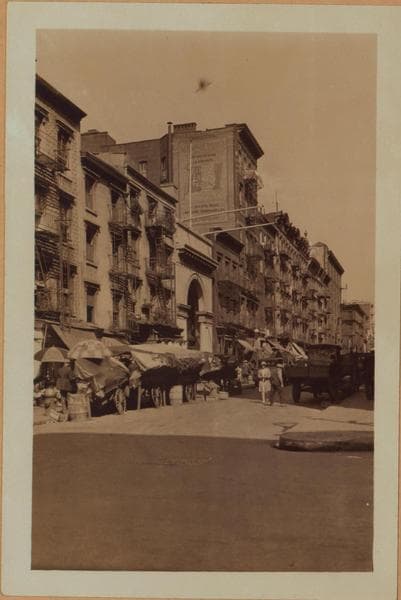 Manhattan: Mulberry Street - Bayard Street, 1932
