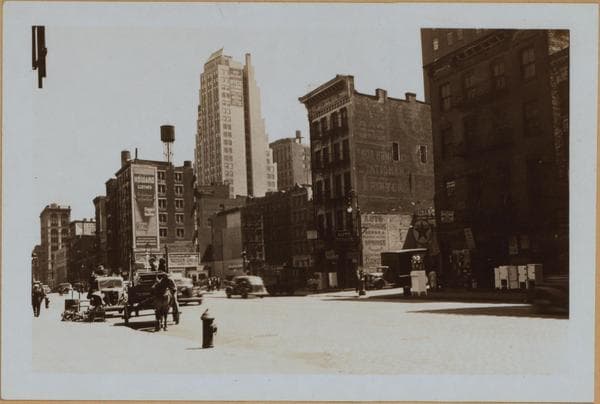 Manhattan: Canal Street - West Broadway, 1938