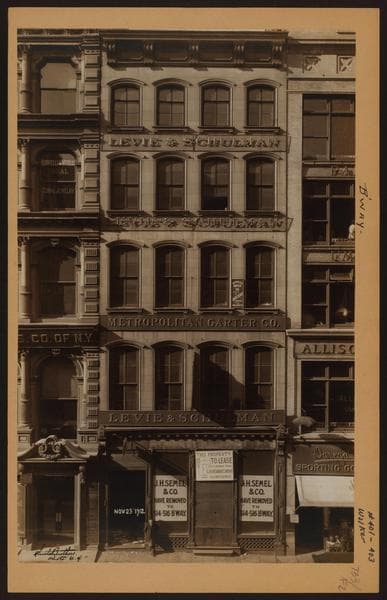 Manhattan: Broadway - Walker Street, 1912