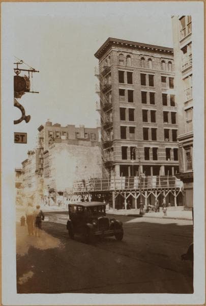 Manhattan: East Broadway - Pike Street, 1931