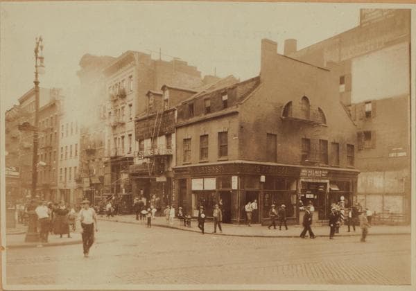 Manhattan: Mott Street - Canal Street, 1922–1929