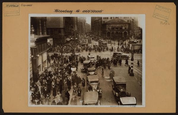Manhattan: Herald Square - Broadway - 34th Street (North)., 1930
