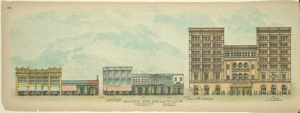 Broadway, West Side. 37th to 40th St., 1899