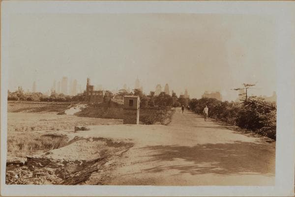 Manhattan: Central Park - Reservoirs - Lower reservoir., 1931