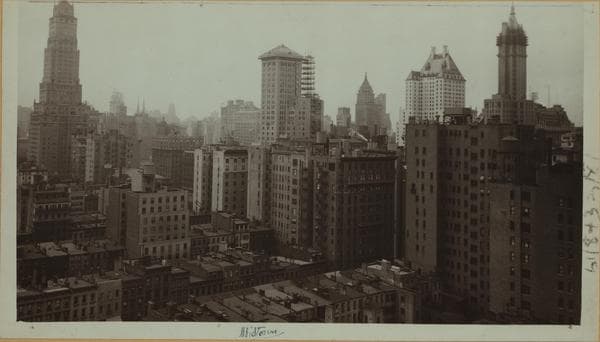 General view - Midtown Manhattan., 1928