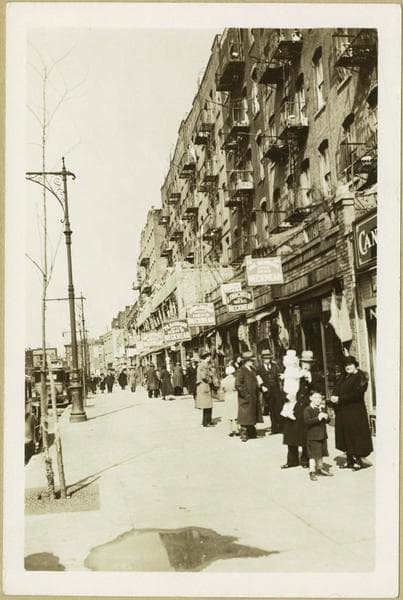 Manhattan: Allen Street - Rivington Street, 1929–1936