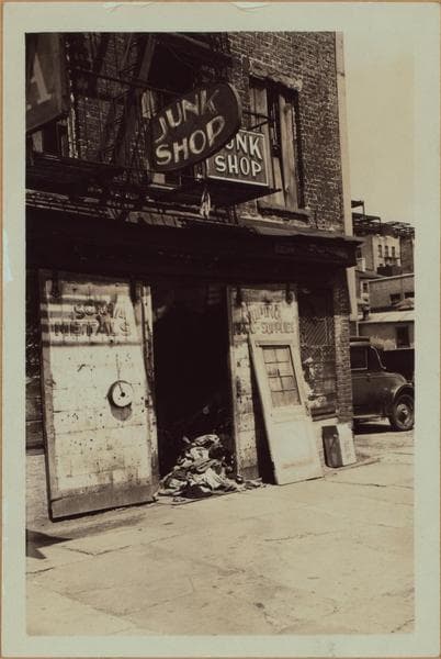 Manhattan: South Street - Catherine Slip, 1934