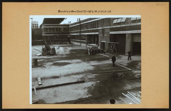 Brooklyn: New Dock Street - Water Street, 1937