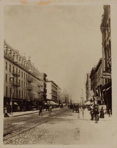 Manhattan: Broadway - 27th Street, 1889