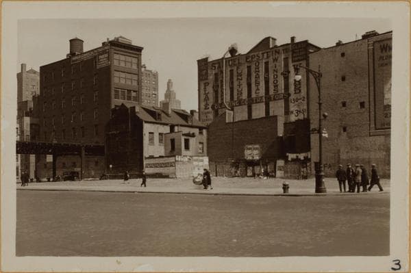 Manhattan : 6th Avenue - Bleecker Street., 1933