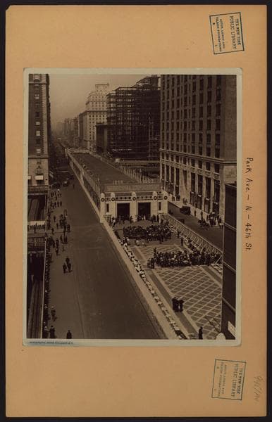 Manhattan: Park Avenue - 46th Street, 1923