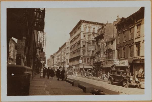 Manhattan: Essex Street - Rivington Street, 1929