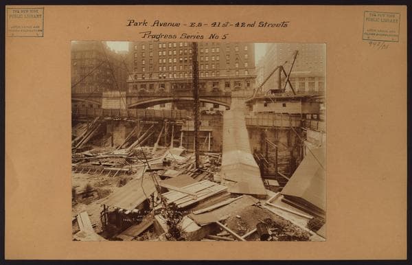 Manhattan: Park Avenue - 41st Street, 1922