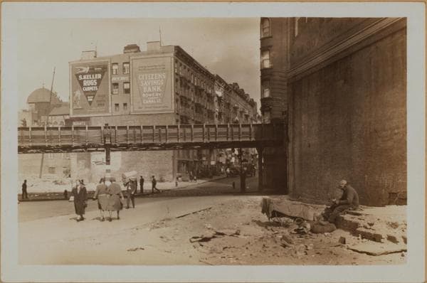 Manhattan: Division Street - Forsyth Street, 1930