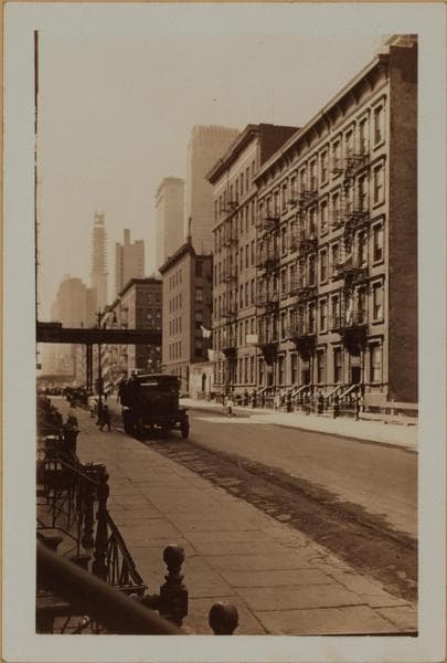 Manhattan: 40th Street - 1st Avenue, 1929