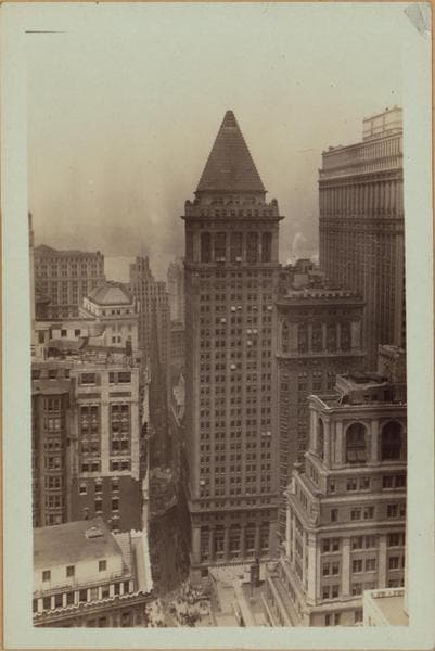 Manhattan: Wall Street - Broad Street, 1929