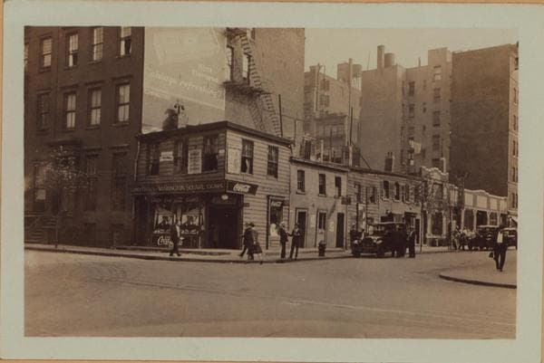 Manhattan: Thompson Street - Washington Square South, 1927