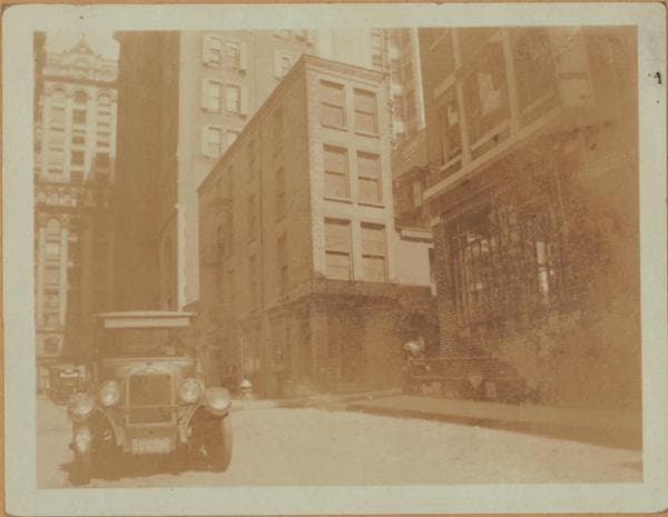 Manhattan: Platt Street - Gold Street, 1924