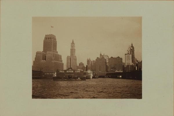 North (Hudson) River - Pier 14., 1900–1926