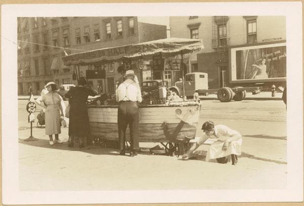 Occupations - Peddlers - Food - Clams., 1934–1936