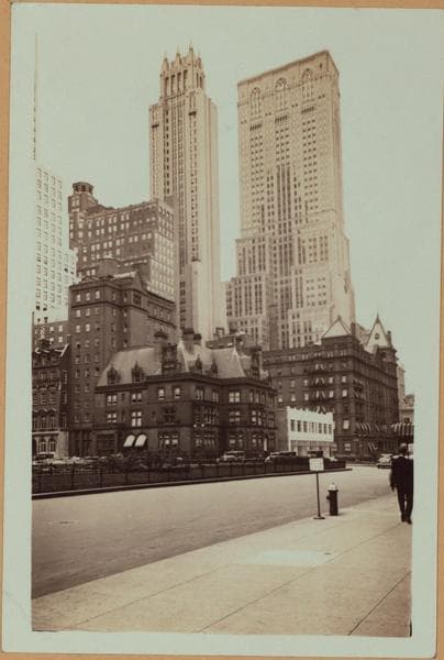 Manhattan: Park Avenue - 38th Street, 1933